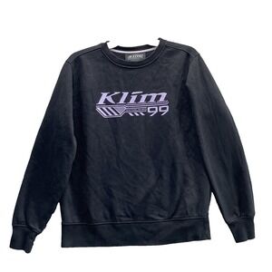 Klim Sweatshirt Medium Black Fleece Moto Sports Racing Hiking Gorpcore Training
